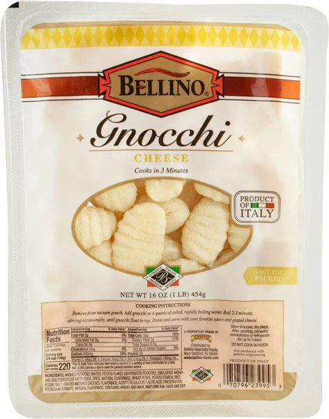 Bellino Cheese Gnocchi 16 OZ
