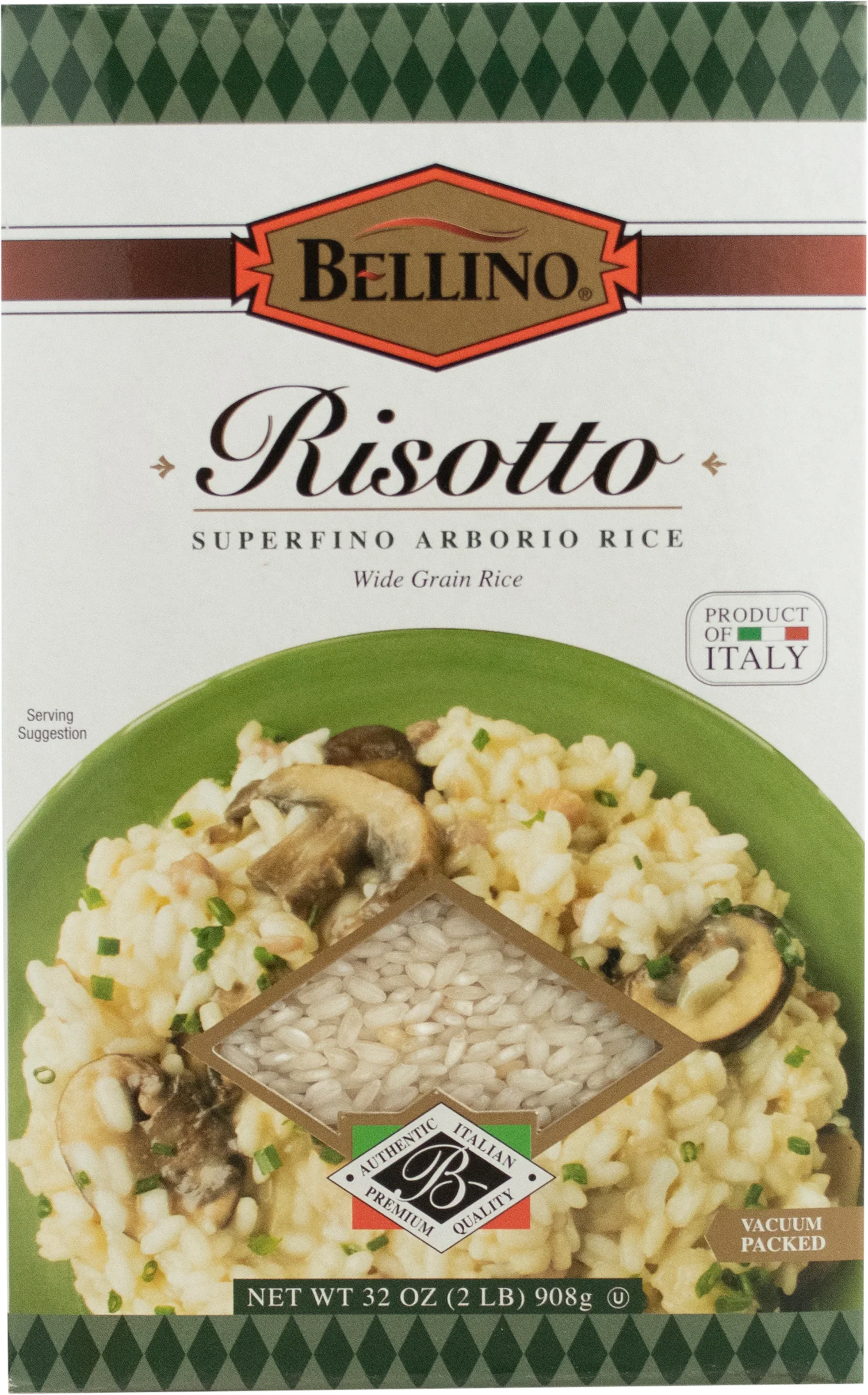 Bellino Risotto Arborio Rice 2 LB
