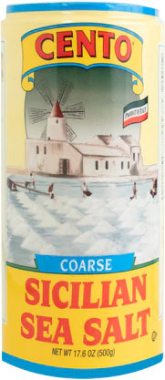 Cento Coarse Sicilian Sea Salt 17.6 OZ
