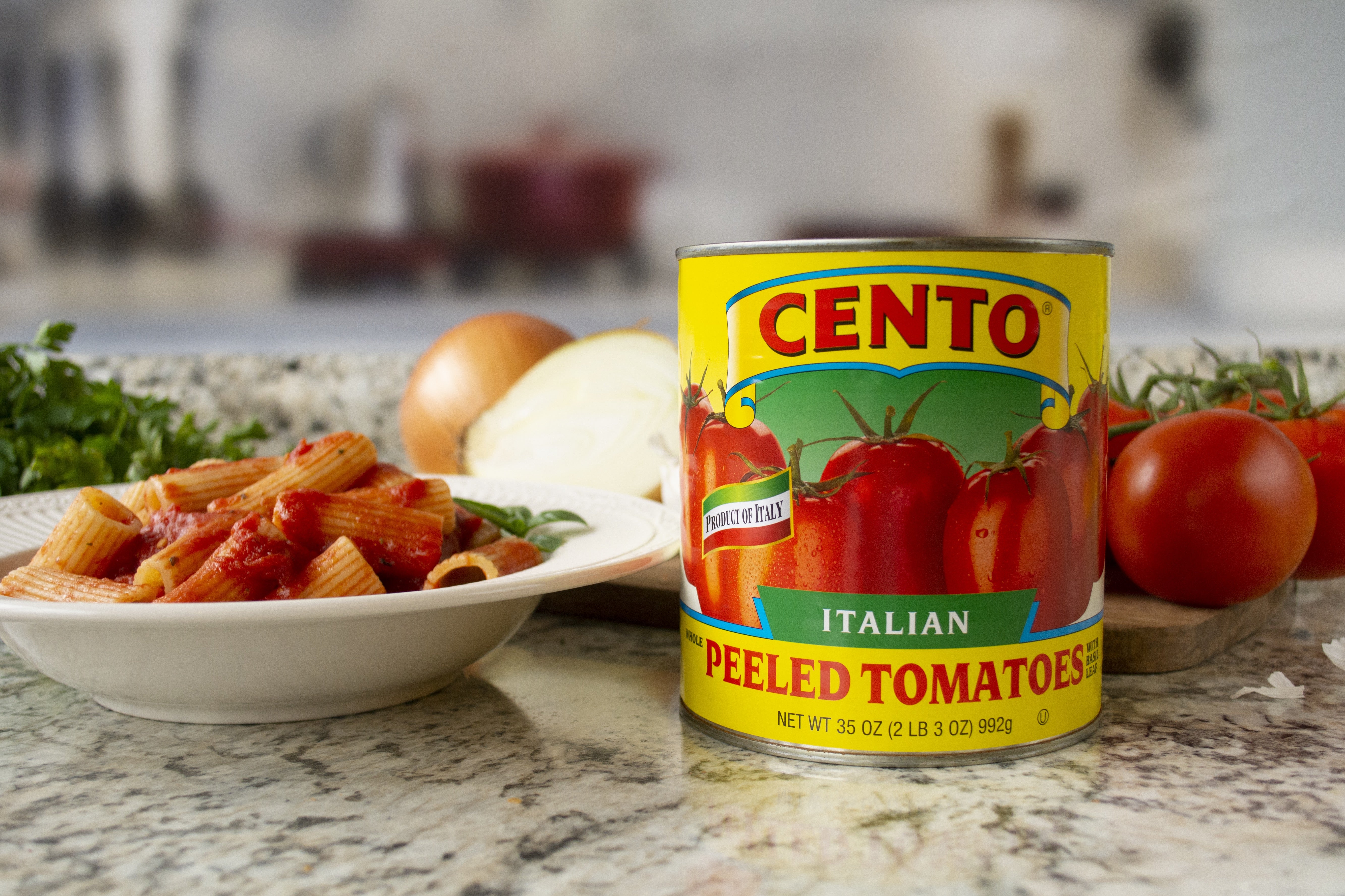 Cento Italian Whole Peeled Plum Tomatoes 35 OZ - Image 2