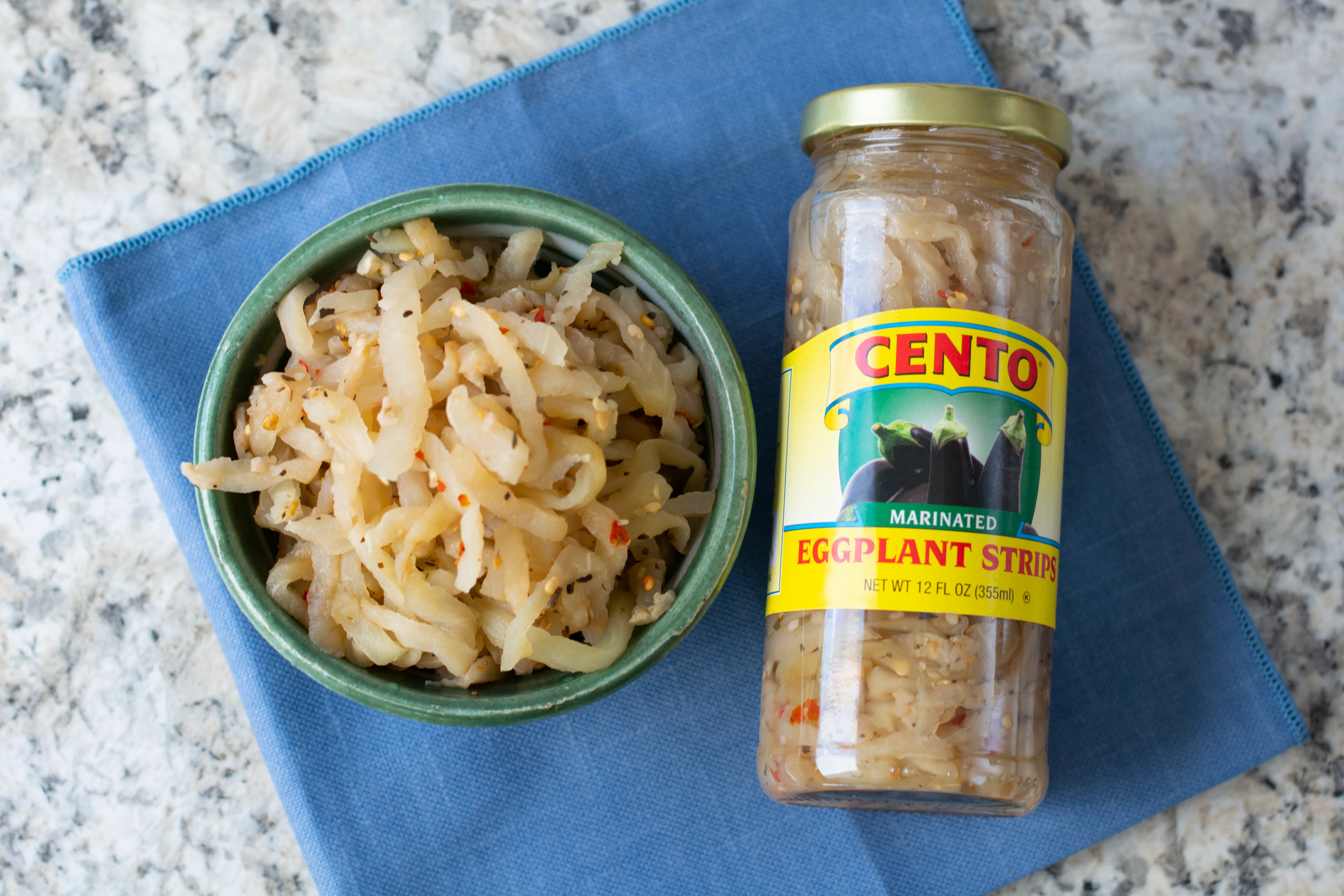 Cento Marinated Eggplant Strips 12 fl oz - Image 3