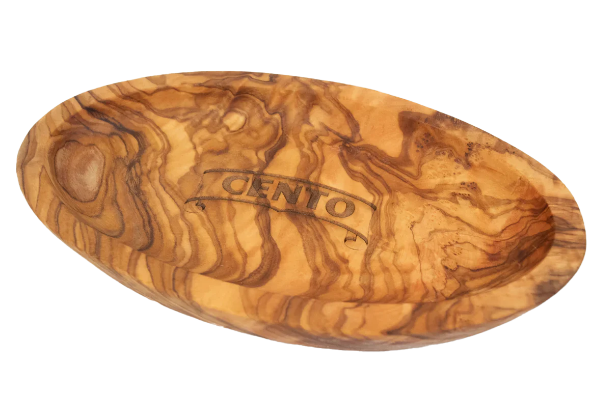 Cento Olive Wood Dipping Dish