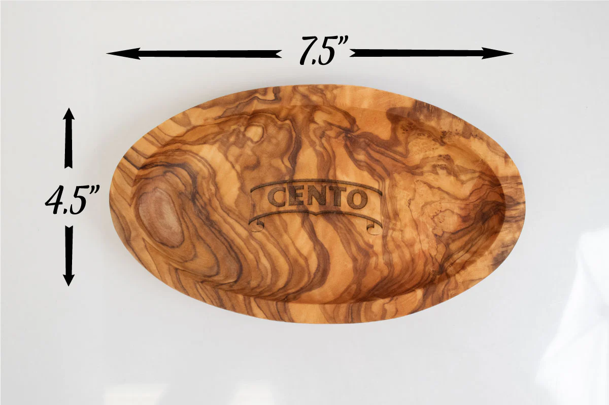 Cento Olive Wood Dipping Dish - Image 2