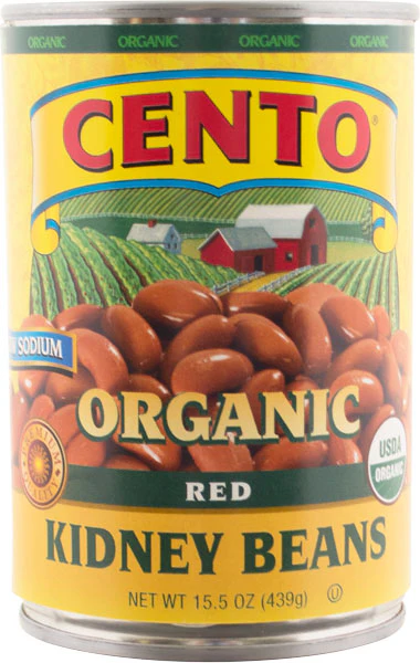 Cento Organic Red Kidney Beans 15.5 OZ