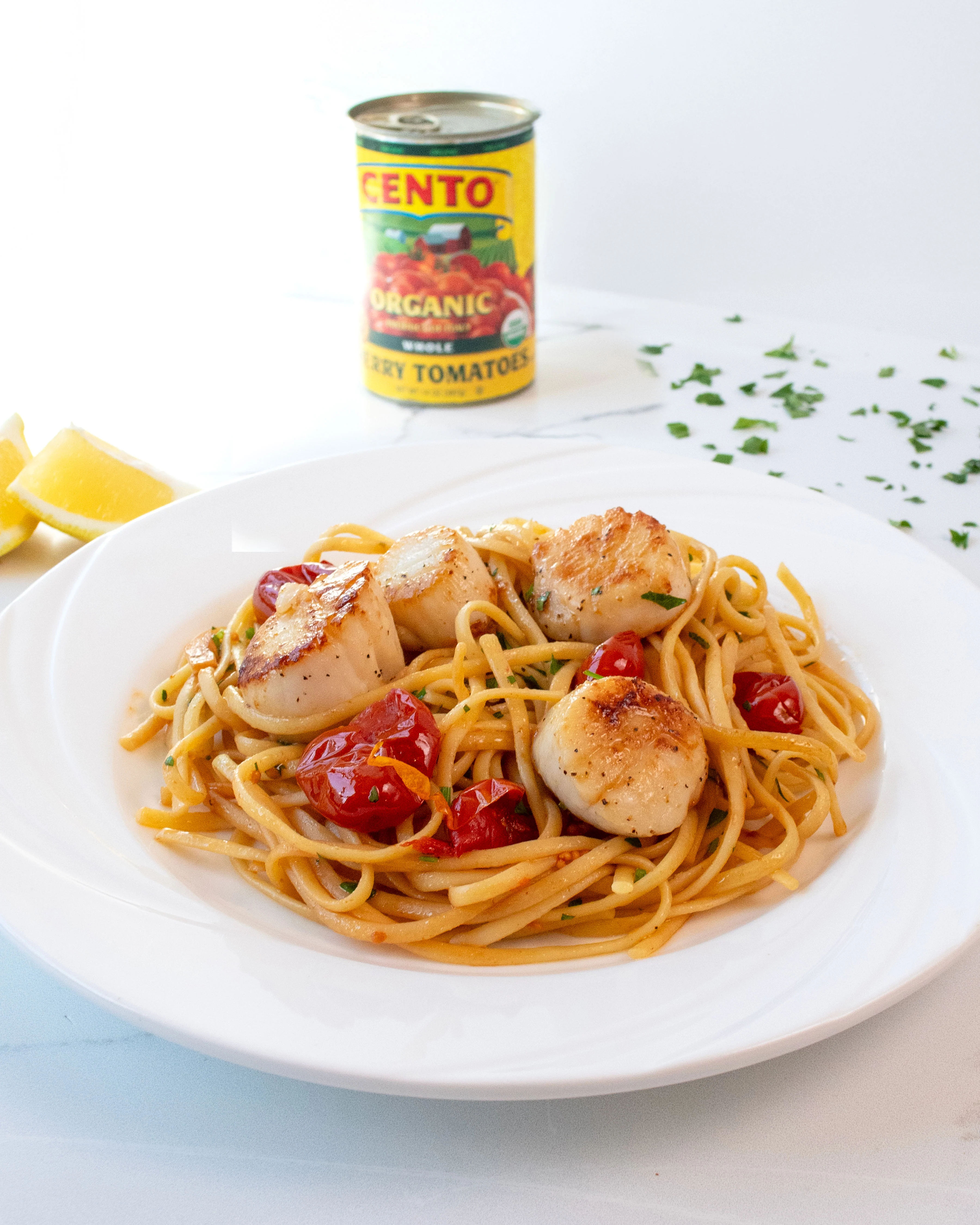 Cento Organic Whole Cherry Tomatoes 14 OZ - Image 3