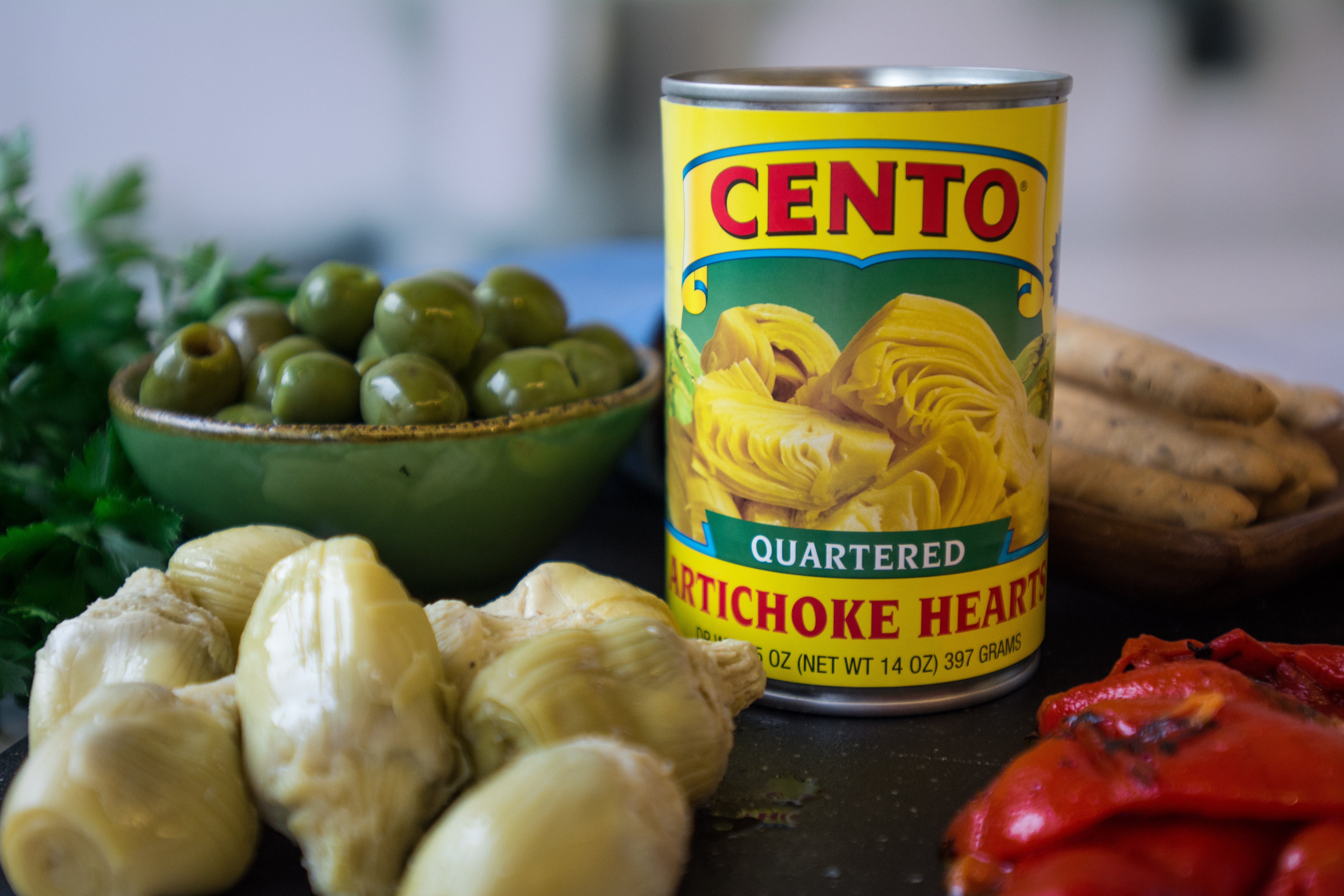 Cento Quartered Artichoke Hearts 14 OZ - Image 2