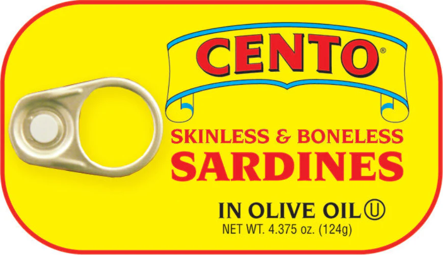 Cento Skinless & Boneless Sardines in Olive Oil 4.375 OZ - Image 4